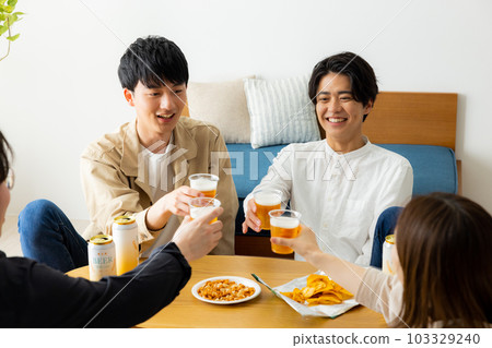 Drinking at home 103329240