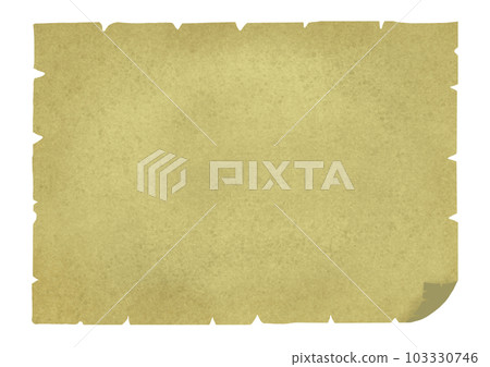 torn old paper frame 103330746