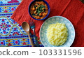 Image of Middle Eastern cuisine Stewed food bird's eye view 1 103331596