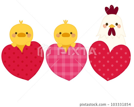 Heart-shaped chicken Heart-shaped chicken 103331854