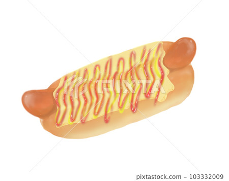 hot dog with cheese hot dog with cheese 103332009