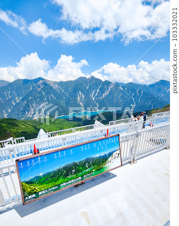 立山黑部阿爾卑斯山脈路線:從大觀峰眺望 立山黑部阿爾卑斯山脈路線:從大觀峰眺望 103332021