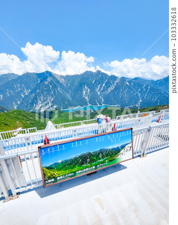 立山黑部阿爾卑斯山脈路線:從大觀峰眺望 立山黑部阿爾卑斯山脈路線:從大觀峰眺望 103332618