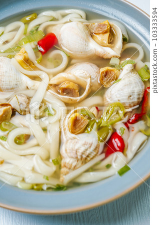 golbaengi tang, Korean style sea snail soup food cuisine golbaengi tang, Korean style sea snail soup food cuisine 103333594
