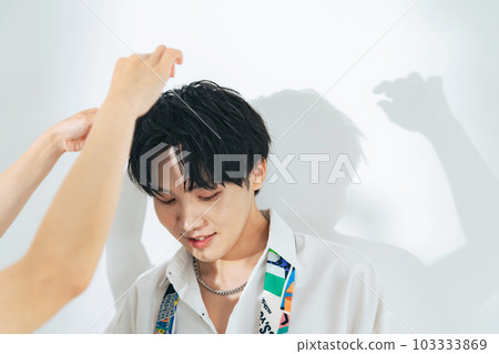 男模接發化妝 103333869