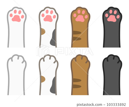 cat paw set 103333892