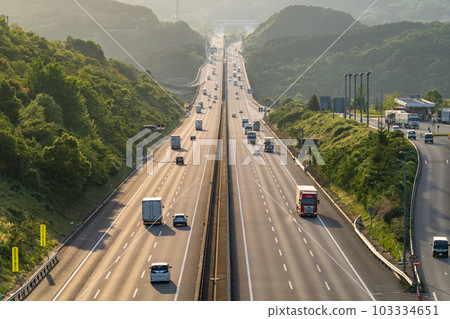 《Shizuoka Prefecture》 Shin Tomei Expressway / Aorta of Japan 103334651