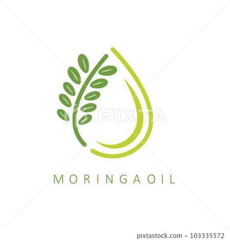 moringa oil logo icon vector concept design template moringa oil logo icon vector concept design template 103335572