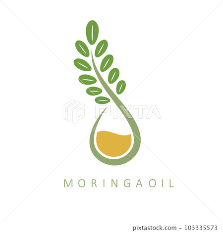 moringa oil logo icon vector concept design template moringa oil logo icon vector concept design template 103335573