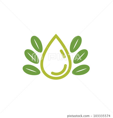 moringa oil logo icon vector concept design template moringa oil logo icon vector concept design template 103335574