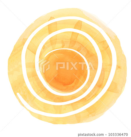 Sun watercolor - Sunshine with swirl round Rays Clip Art Sun watercolor - Sunshine with swirl round Rays Clip Art 103336470