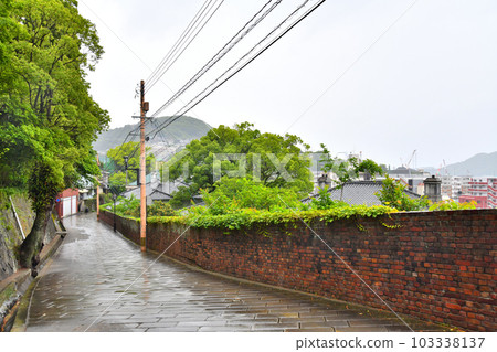 雨中的東山手町風景（長崎縣長崎市）[2023年5月] 103338137