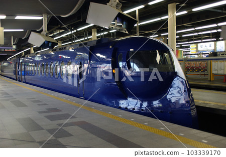 Limited Express Rapi:t stopping at Nankai Namba Station 103339170
