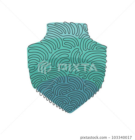 Continuous one line drawing bell icon isolated. Notification symbol modern, simple, vector, icon for website design, mobile app, ui. Swirl curl style. Single line draw vector graphic illustration Continuous one line drawing bell icon isolated. Notification symbol modern, simple, vector, icon for website design, mobile app, ui. Swirl curl style. Single line draw vector graphic illustration 103340017