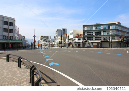JR Tsuruga Station Tsuruga Station Tsuruga City Tsuruga City Area Tsuruga Fukui Prefecture Tsuruga Station Front Tsuruga Townscape Tsuruga City Map Sign 103340511