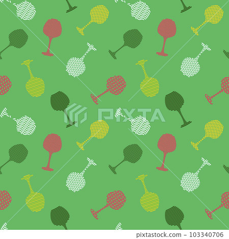 Seamless background with wine glasses. Design element for tasting, menu, wine list, winery, shop. Vector illustration. 103340706