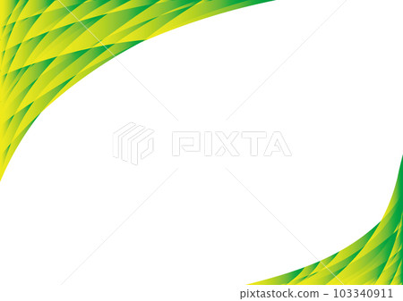 黃綠色金屬裝飾背景,左上角和右下角有曲線 黃綠色金屬裝飾背景,左上角和右下角有曲線 103340911