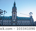 Hamburg city hall exterior 103341090