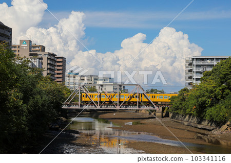 Yamaguchi Prefecture, Ube City, Shinjigawa Yamaguchi Prefecture, Ube City, Shinjigawa 103341116