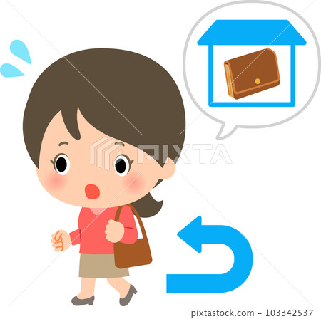 忘記錢包回家的女人 103342537