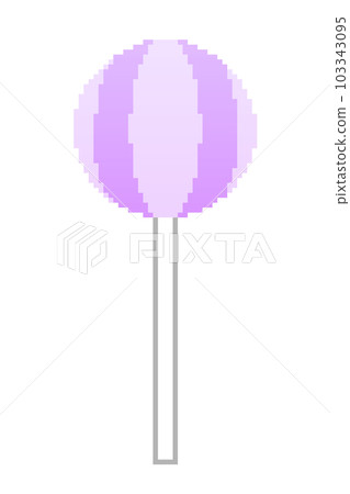 糖果球_圓點圖（紫色） 103343095