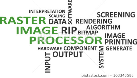 word cloud - raster image processor word cloud - raster image processor 103343593