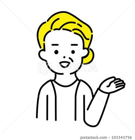 插圖系列可愛的人_高級女人_指南 103343756