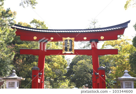 Kehi Jingu Kehi Jingu Tsuruga City Tsuruga Fukui Prefecture Kanpei Taisha Sakura Spring Otorii 103344600
