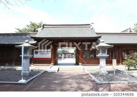 Kehi Jingu Kehi Jingu Tsuruga City Tsuruga Fukui Prefecture Kanpei Taisha Sakura Spring Otorii 103344698