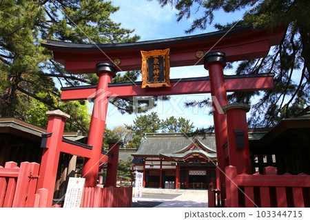 Kehi Jingu Kehi Jingu Tsuruga City Tsuruga Fukui Prefecture Kanpei Taisha Sakura Spring Otorii Kehi Jingu Kehi Jingu Tsuruga City Tsuruga Fukui Prefecture Kanpei Taisha Sakura Spring Otorii 103344715