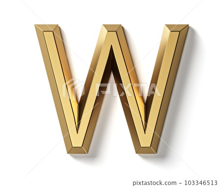 Letters made of gold Letters made of gold 103346513