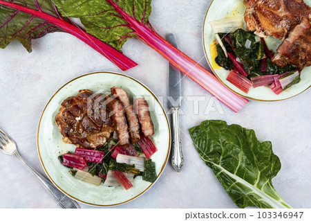 BBQ grilled steak. 103346947