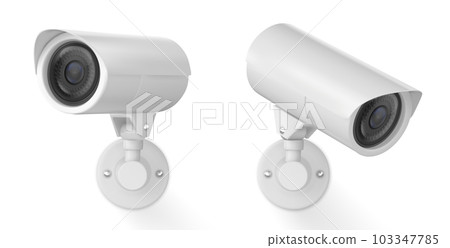 3d vector white safety security video spy camera 3d vector white safety security video spy camera 103347785