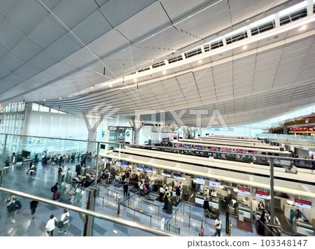 羽田機場第3航站樓T3，機場內風景 103348147