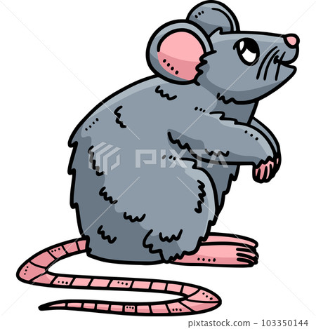 Baby Mouse Cartoon Colored Clipart Illustration Baby Mouse Cartoon Colored Clipart Illustration 103350144