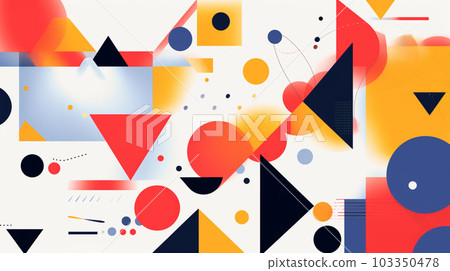 Geometric design background: A modern design that combines straight lines and sharp angles for a lively impression. Geometric design background: A modern design that combines straight lines and sharp angles for a lively impression. 103350478
