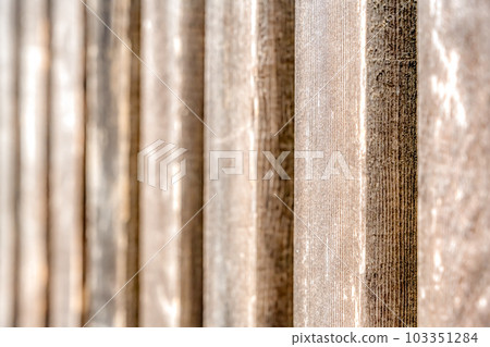 Wooden fence Tokyo Wooden fence Tokyo 103351284