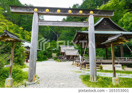 京都市山科區的日向大神宮鳥居和外神社 京都市山科區的日向大神宮鳥居和外神社 103353001
