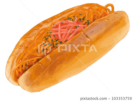 1個炒麵麵包 103353759