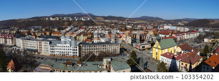 2022-03-11 panoramic bardejov small town in eastern Slovakia 2022-03-11 panoramic bardejov small town in eastern Slovakia 103354202