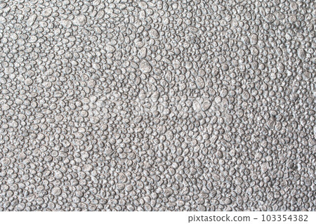 Beautiful stone background. Slow motion. Abstract texture and art design. Light gray background video. Gray cobblestones on the pavement. Macro image of bulbs and bubbles. Bright wallpaper. Close-up 103354382