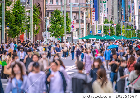 過渡到日本東京城市景觀 5 級後兩週......銀座也有越來越多的人......沒有感染爆炸 = 5 月 21 日(Hokoten 實施日) 過渡到日本東京城市景觀 5 級後兩週......銀座也有越來越多的人......沒有感染爆炸 = 5 月 21 日(Hokoten 實施日) 103354567