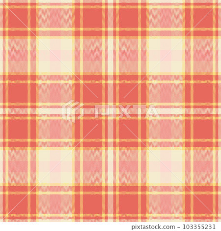Plaid seamless pattern. Check fabric texture. Vector textile print. Plaid seamless pattern. Check fabric texture. Vector textile print. 103355231