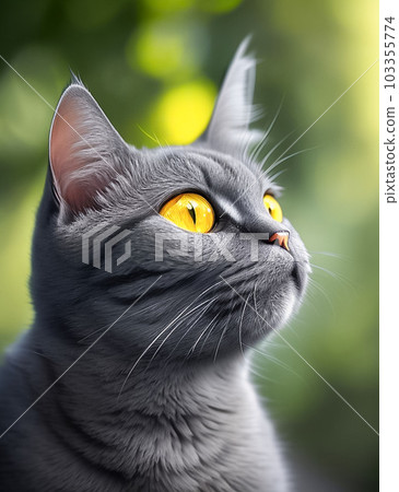 Various pictures and illustration of cute cats, with different positions and expressions with different backgrounds. siberian cat, bengal cat, persian cat, black cat, birman cat, chincilla cat, conten 103355774