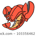 和平蝦插畫 103356462