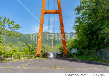 Scenery of Sukimura Land Suspension Bridge Scenery of Sukimura Land Suspension Bridge 103357082