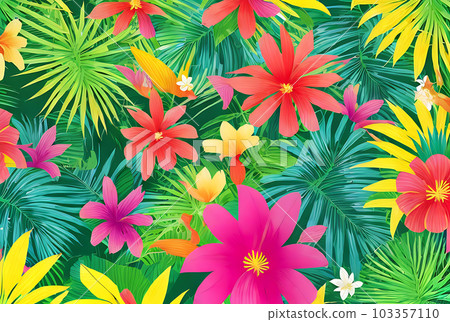 Jungle backdrop fruit floral vintage drawing. Jungle backdrop fruit floral vintage drawing. 103357110