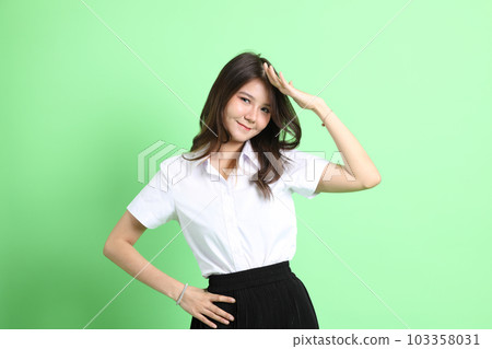 Young School Girl 103358031