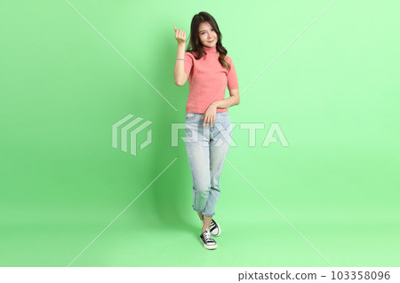 Cute Asian Woman Cute Asian Woman 103358096