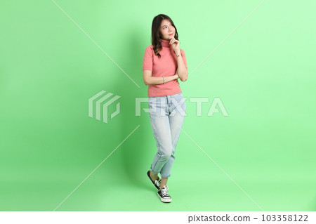 Cute Asian Woman Cute Asian Woman 103358122